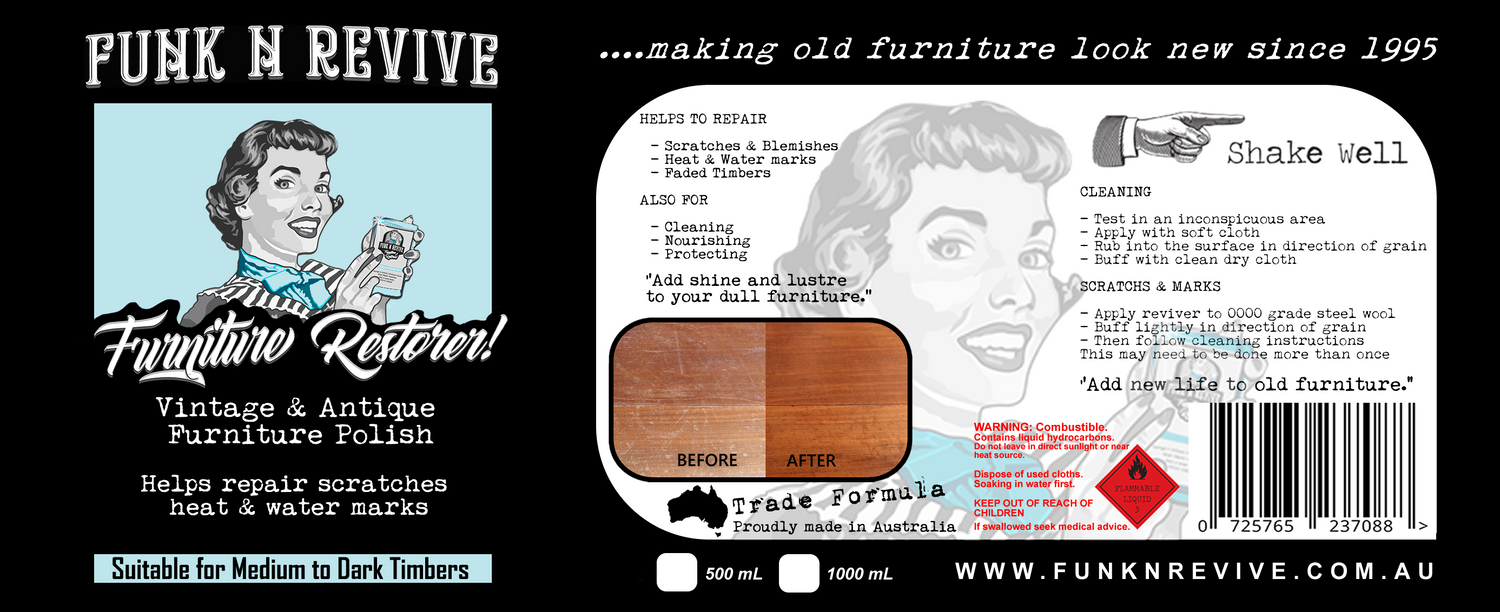 Furniture Polish Restoration Funk n Revive DIY